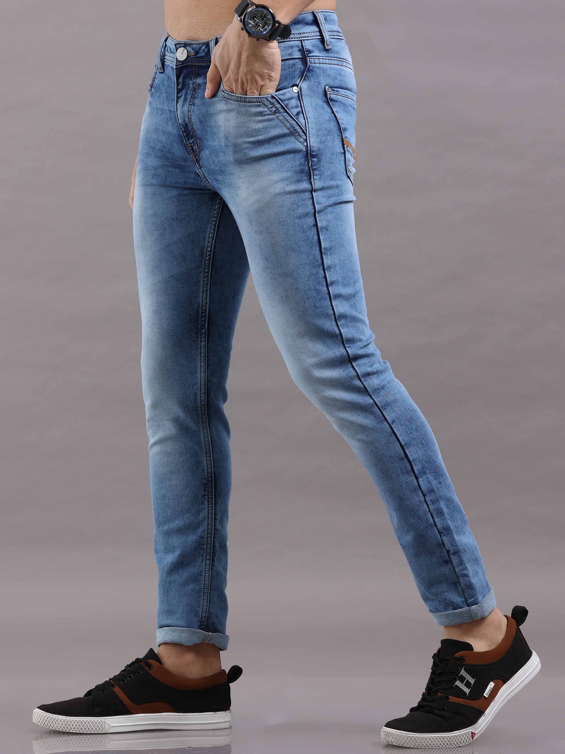 Light Blue Jeans for Men