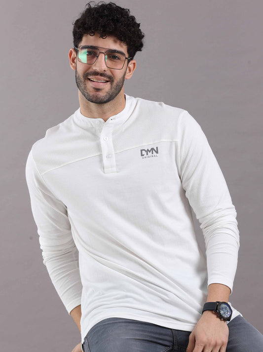 Full Sleeve White TShirt