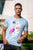 Light Blue Round Neck T-Shirt