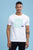 White & Green Round Neck T-Shirt