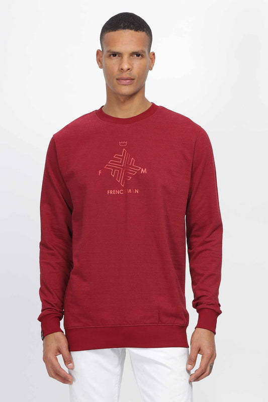 Mens Red Sweatshirt