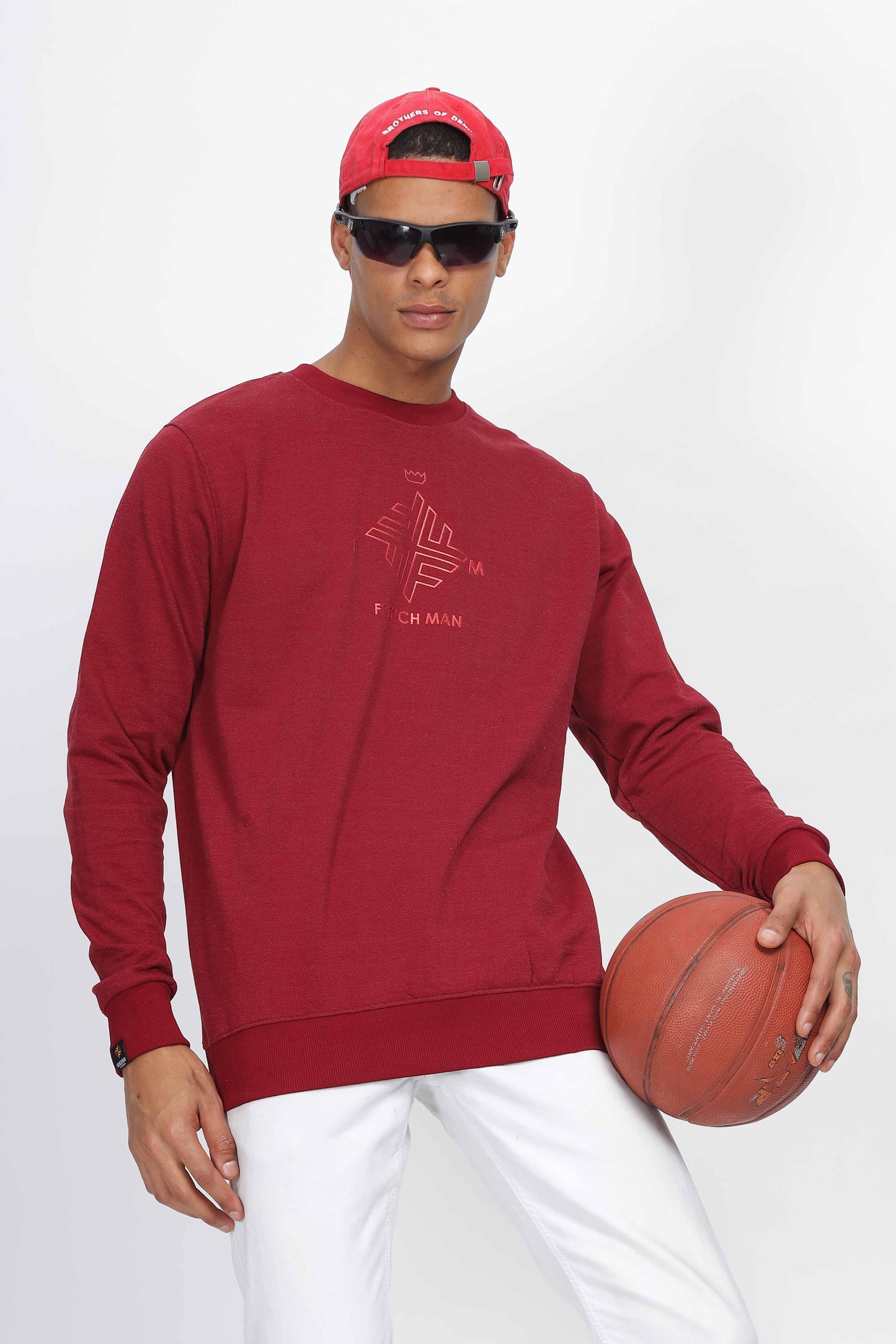 Mens Red Sweatshirt