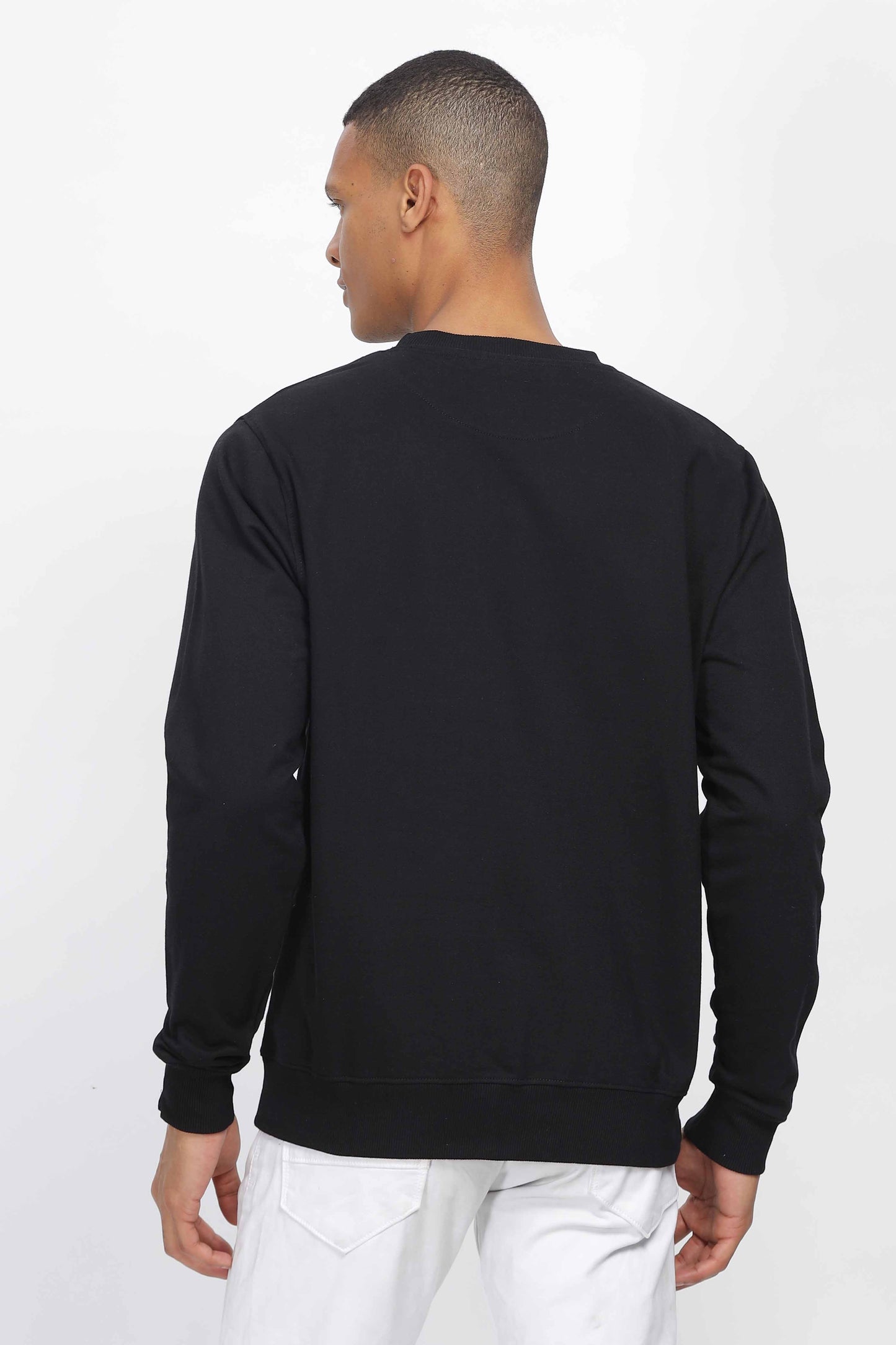Mens Black Sweatshirt