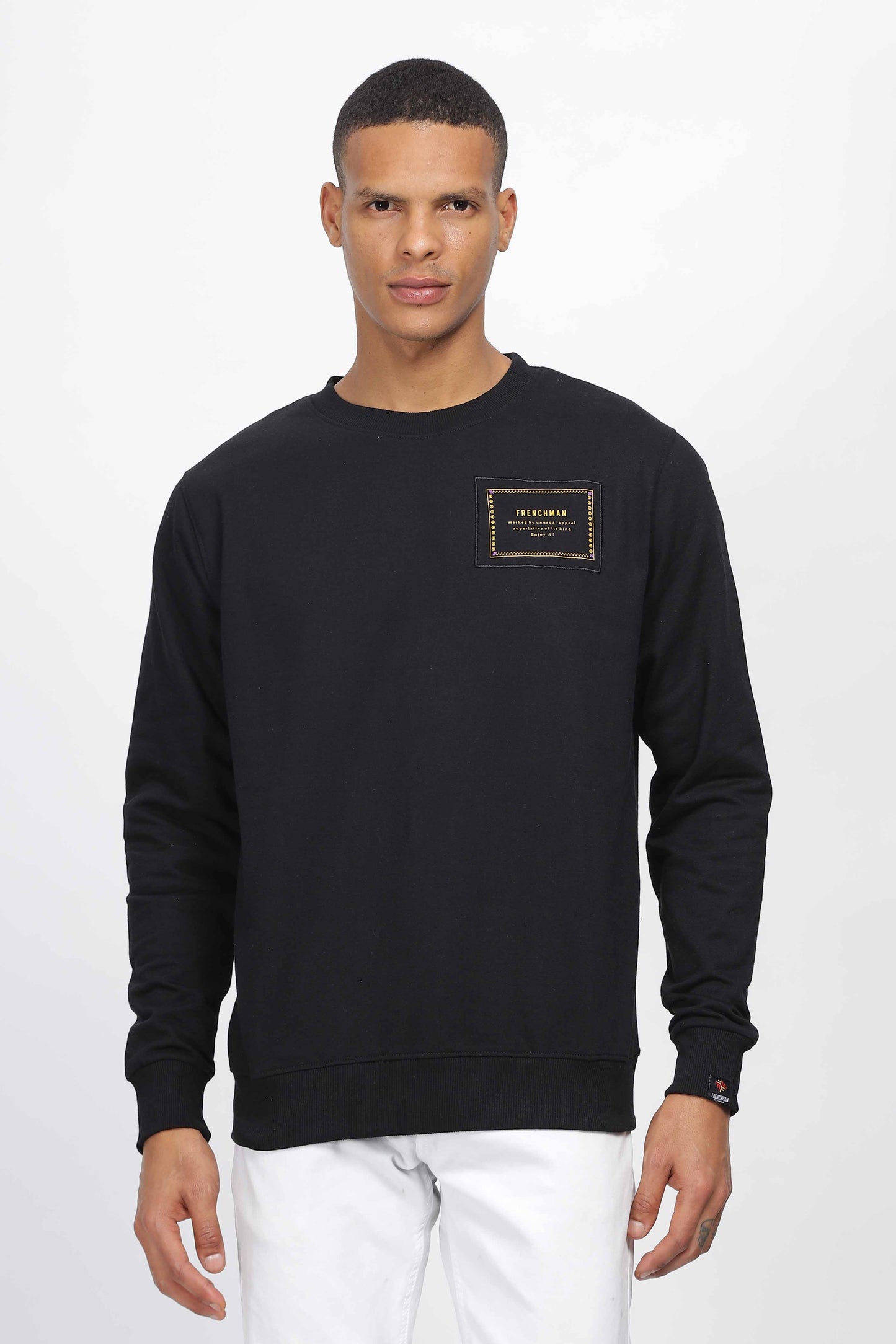 Mens Black Sweatshirt