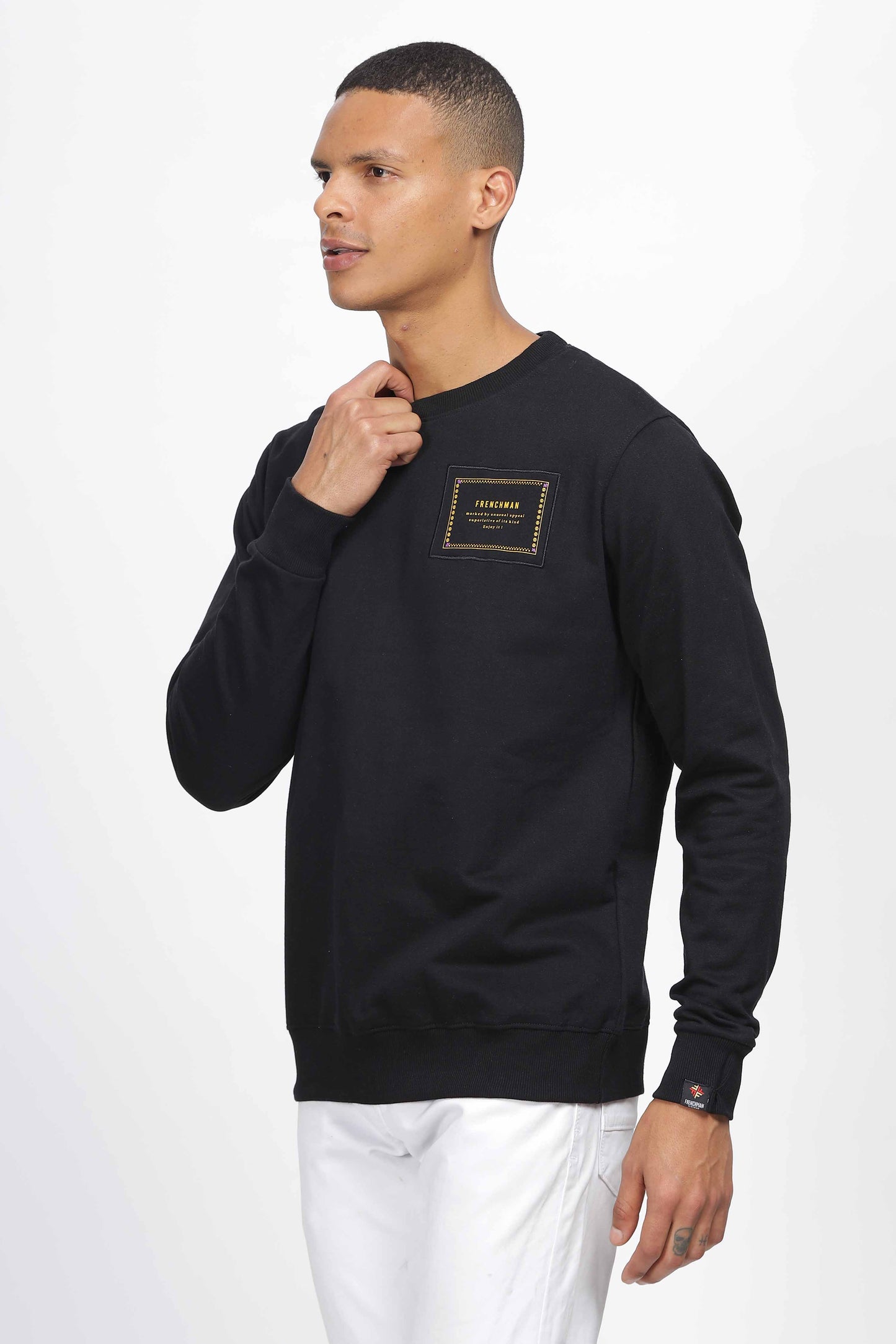 Mens Black Sweatshirt