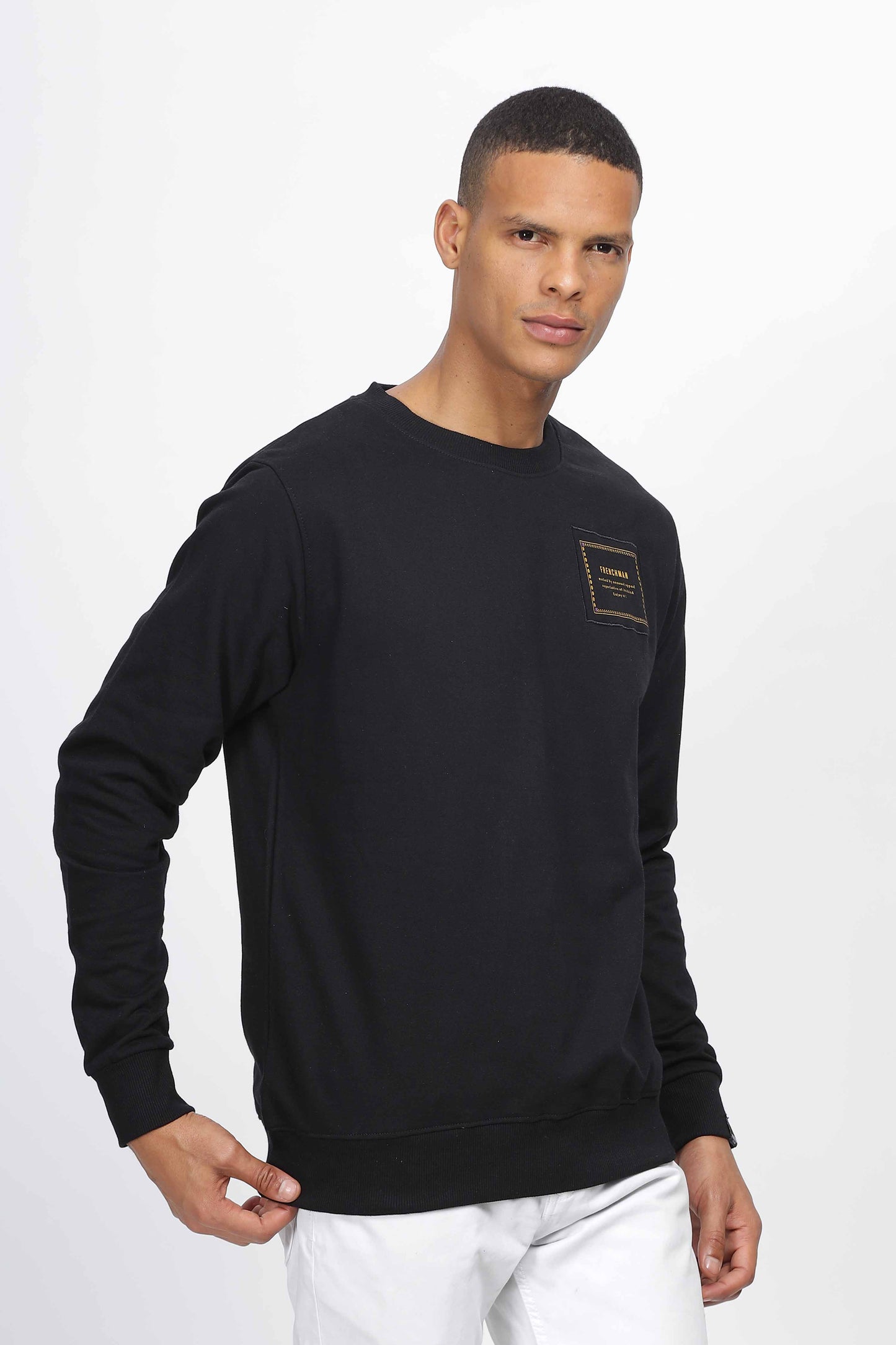 Mens Black Sweatshirt