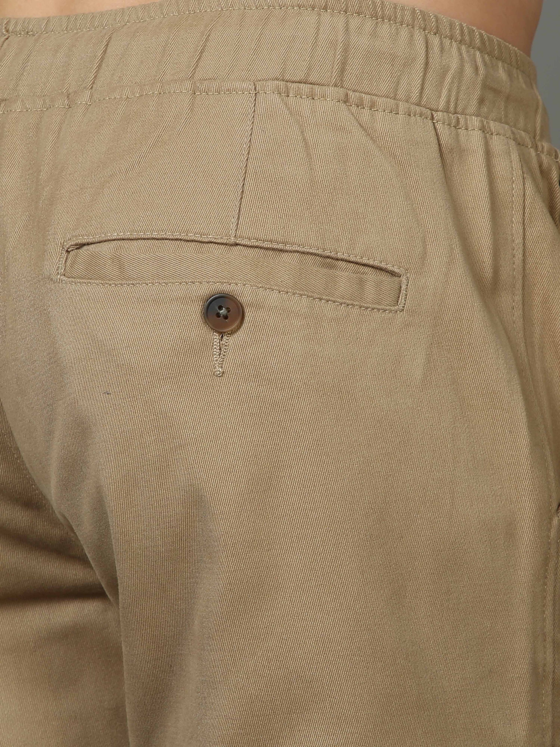 Mens Brown Joggers 