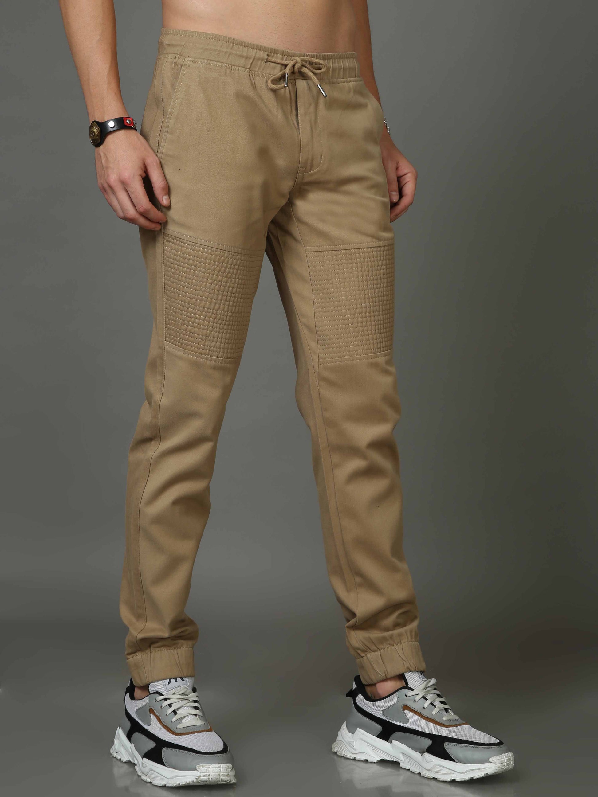 Mens Brown Joggers 