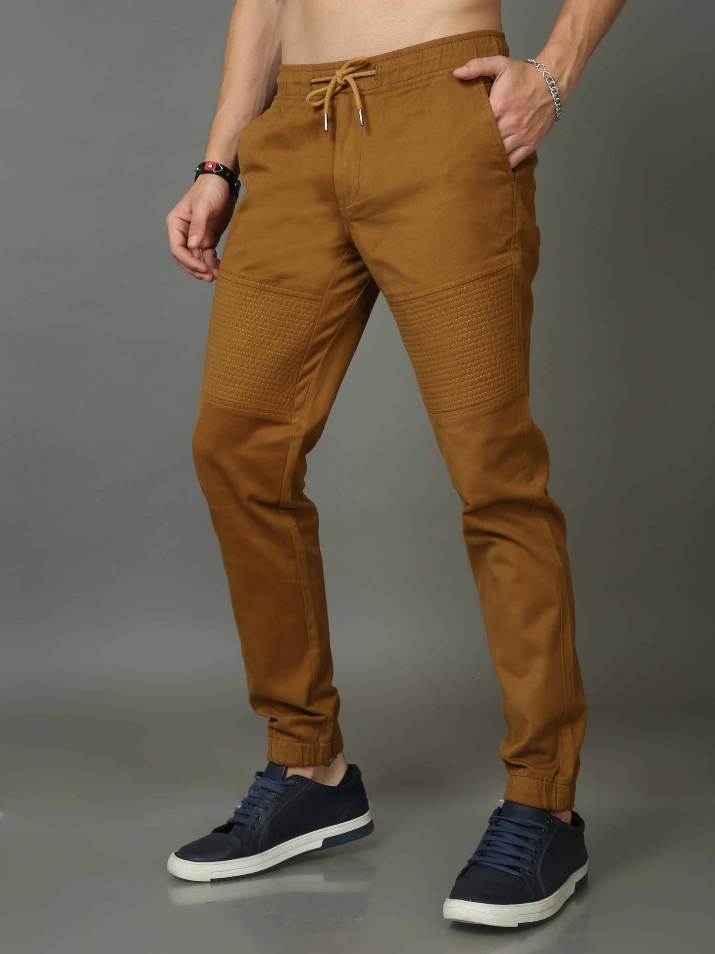 Mens Brown Joggers