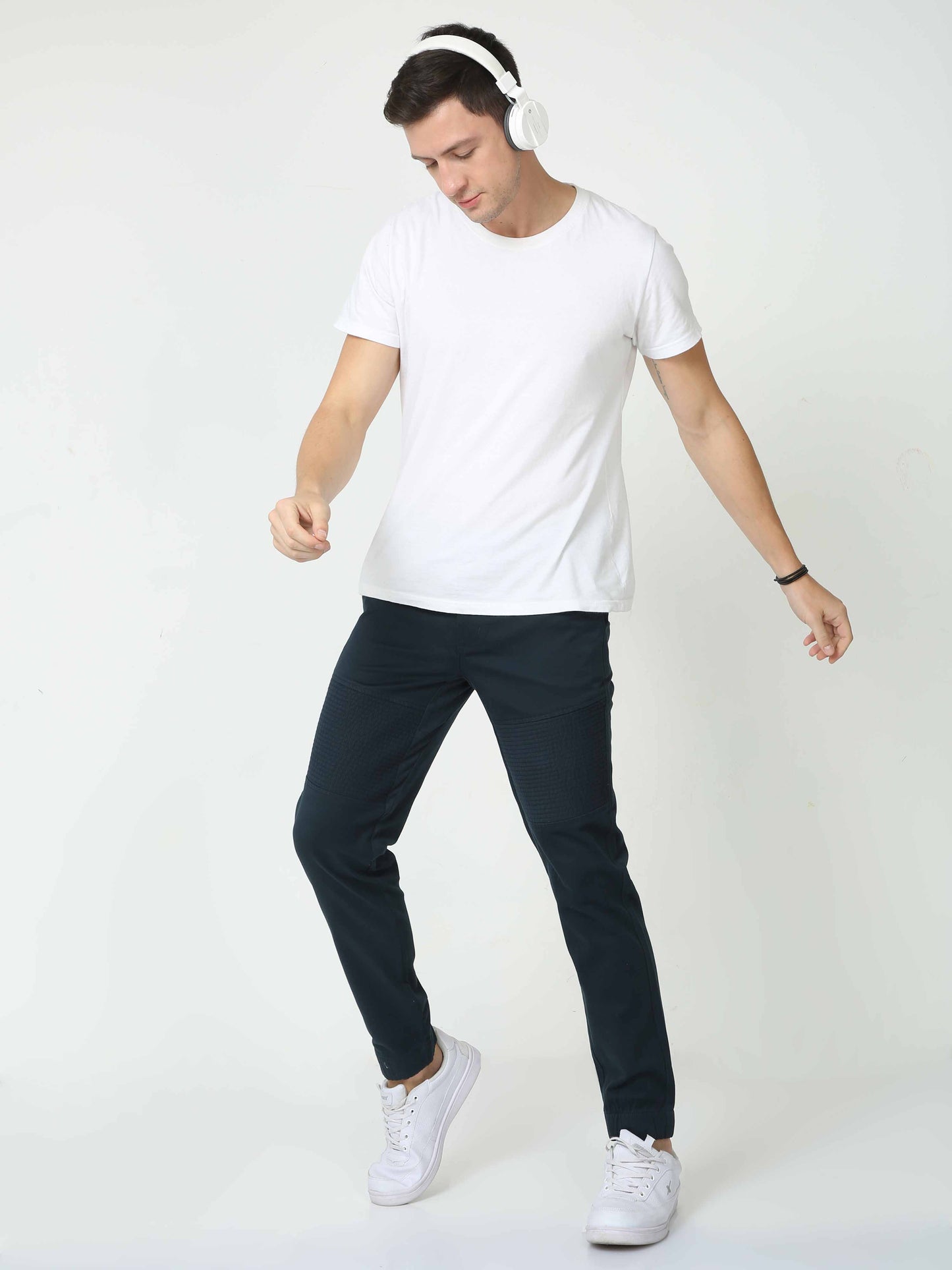 Navy Blue Joggers for Men