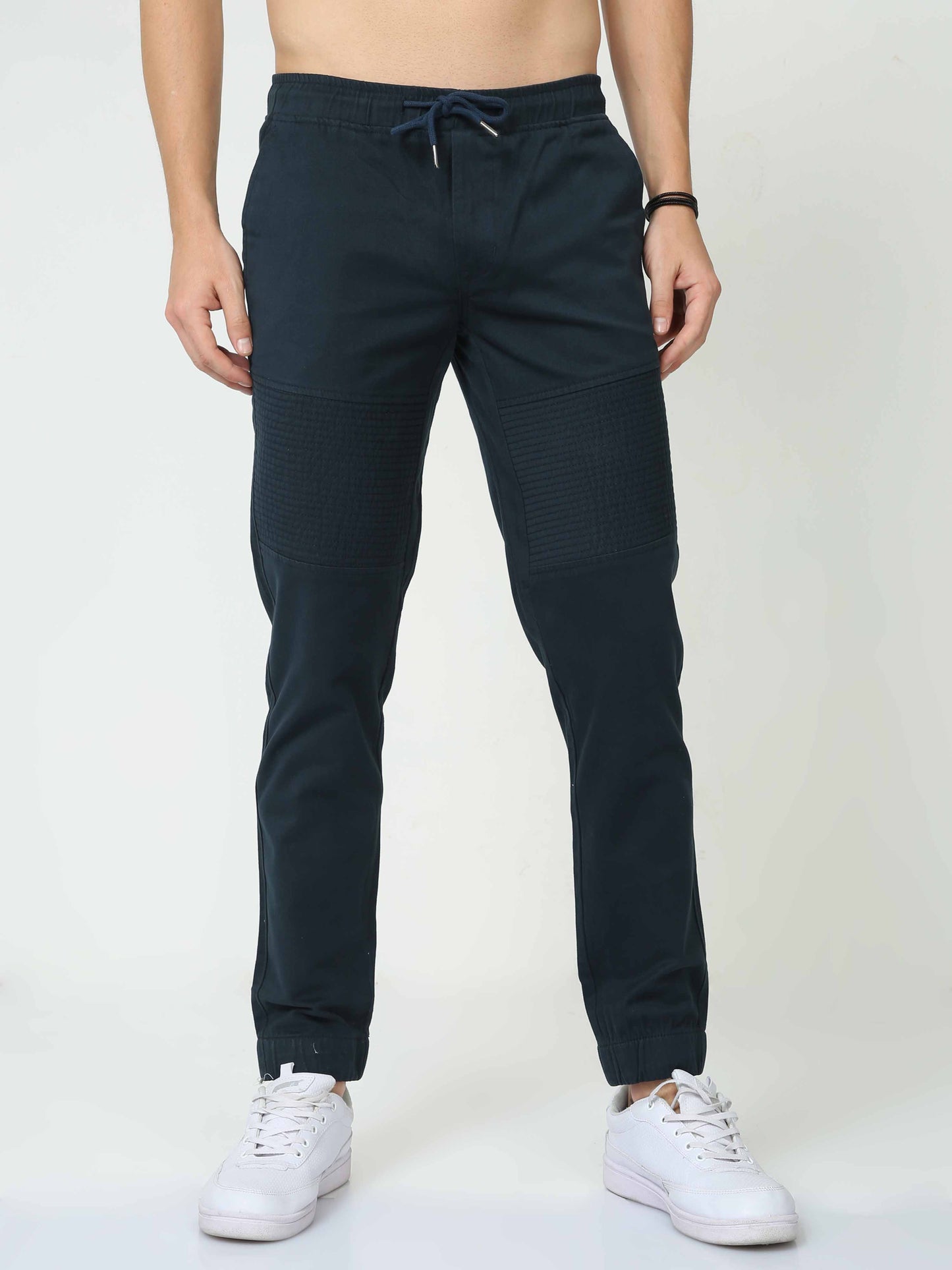 Navy Blue Joggers for Men