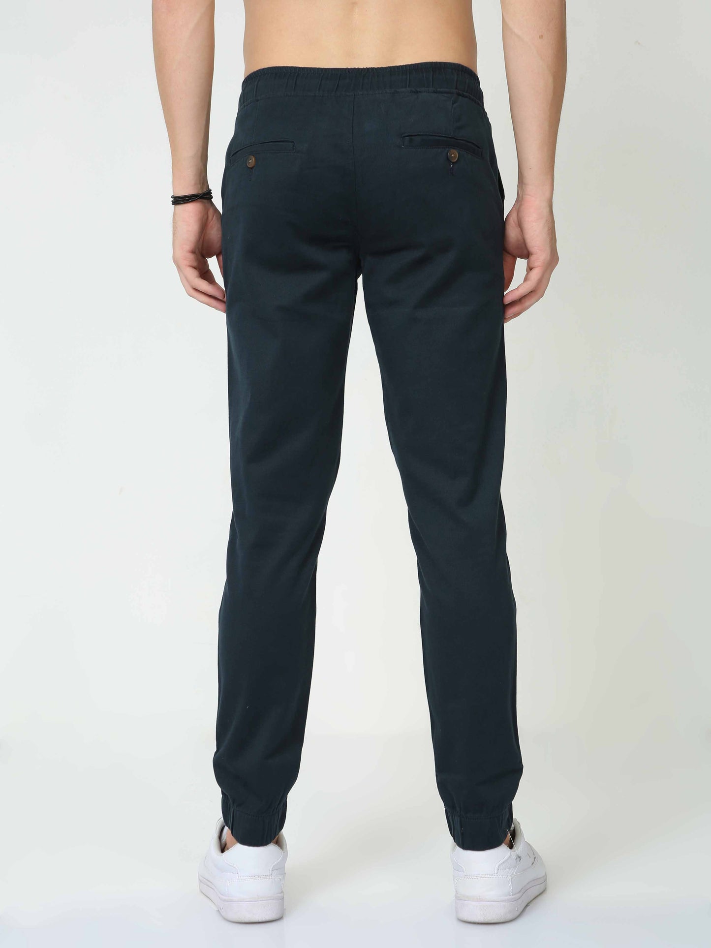 Navy Blue Joggers for Men
