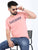 PINK ROUND NECK T-SHIRTS DESIGNER