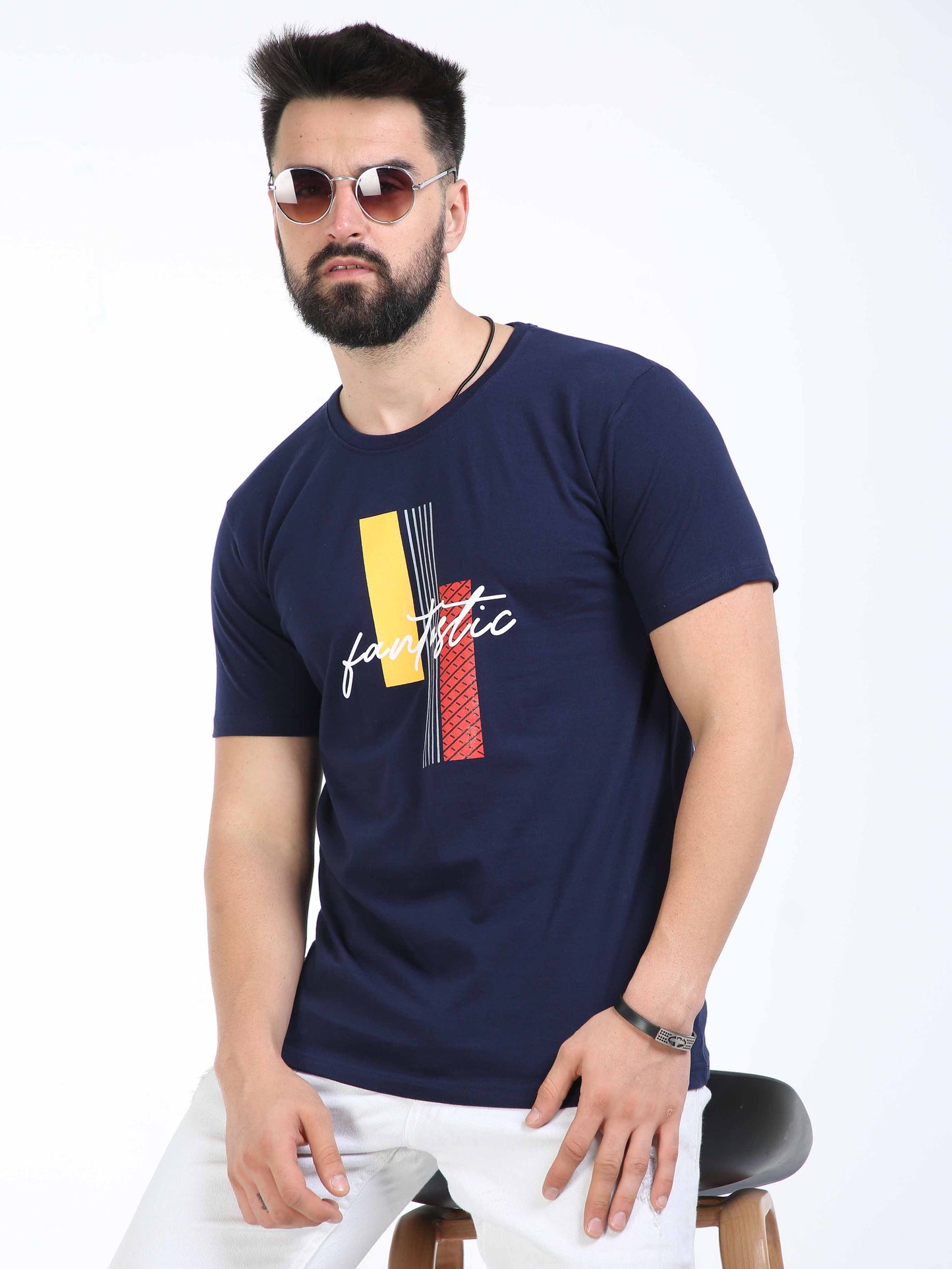 Pick Any - 2 Round Neck Designer T-shirts