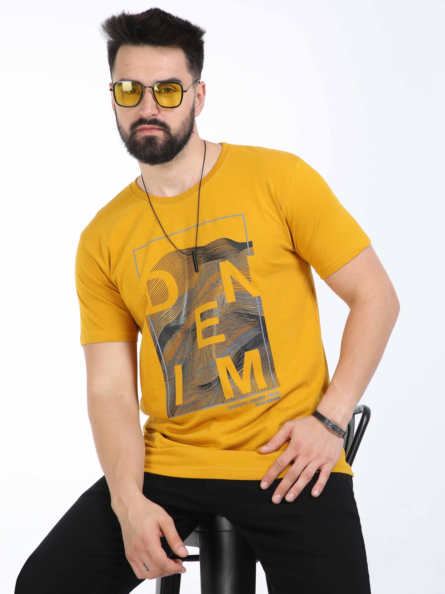 Pick Any - 2 Round Neck Designer T-shirts
