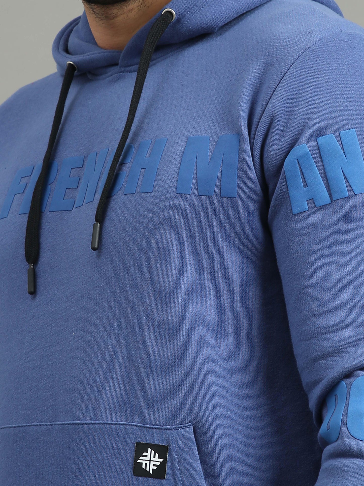 Mens Blue Hoodie