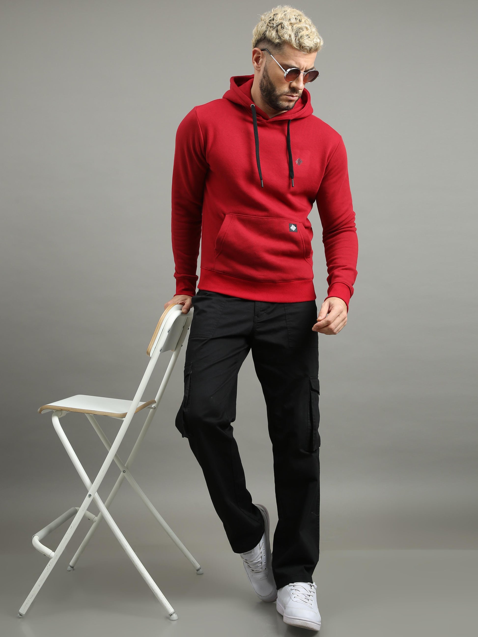RED PREMIUM HOODIE L