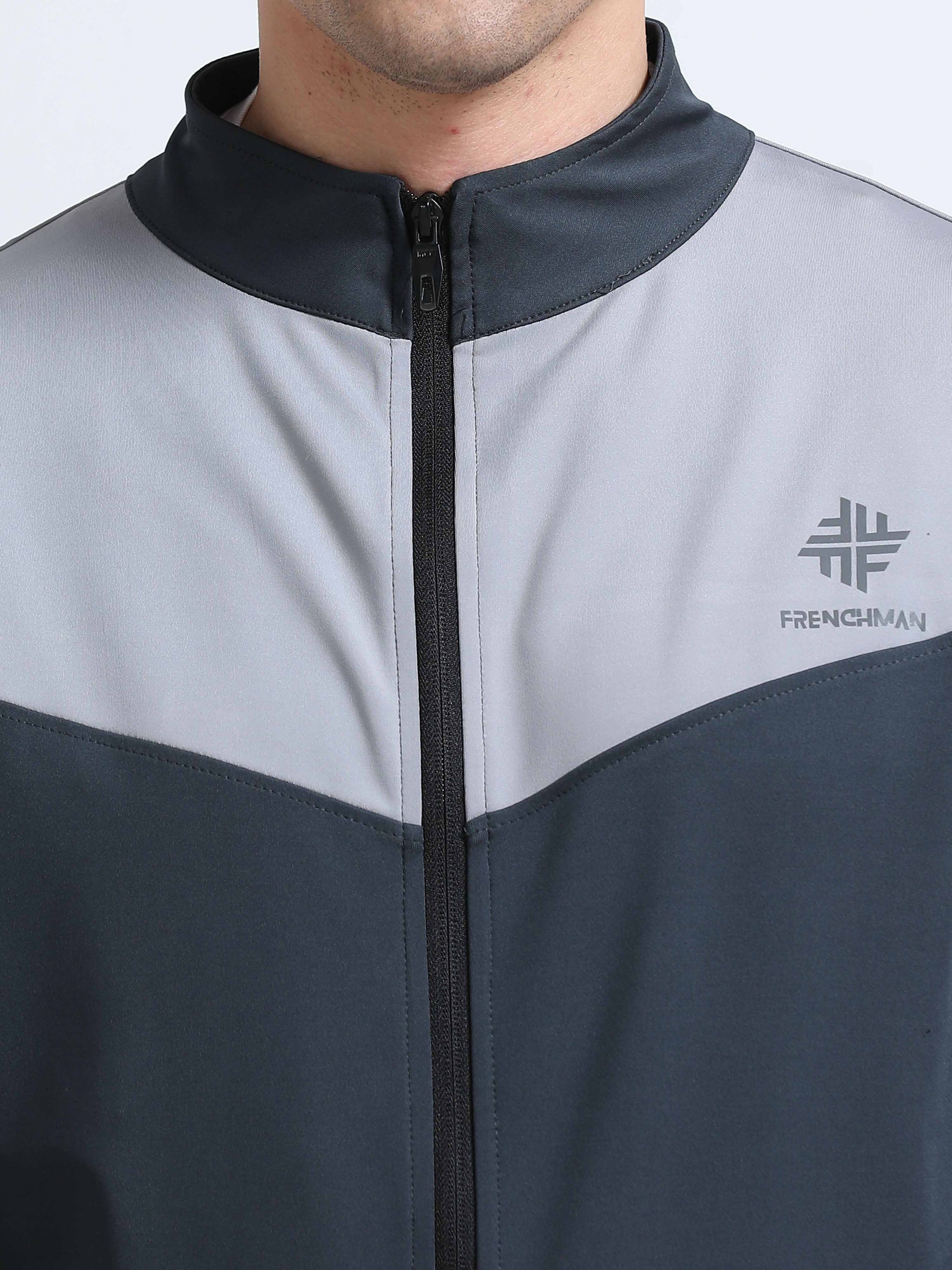 Mens Grey Sports Jacket