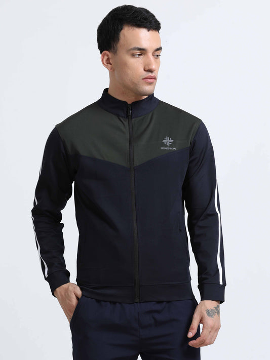 Navy Blue Sports Jacket for Men 