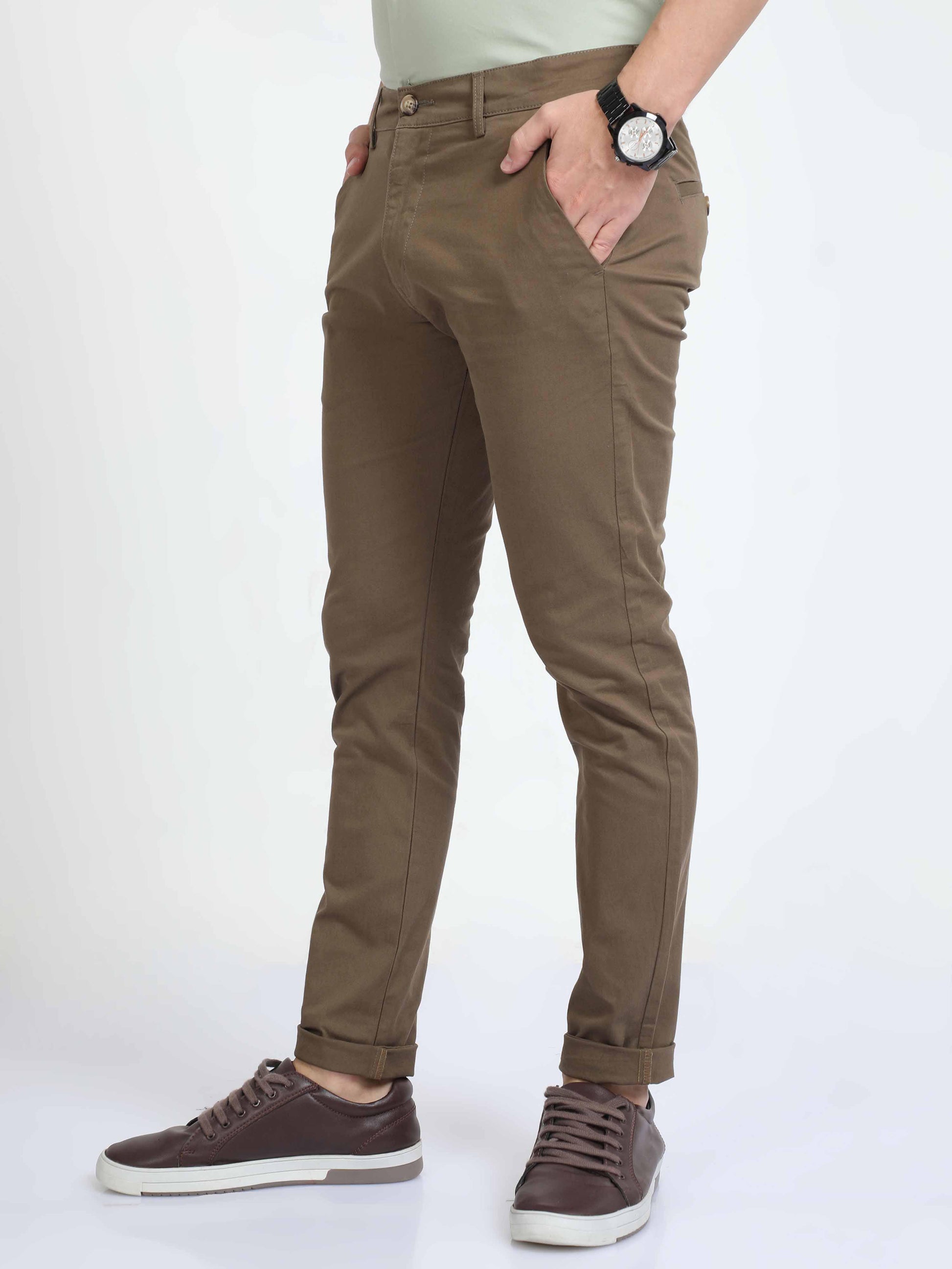 Olive Green Chinos