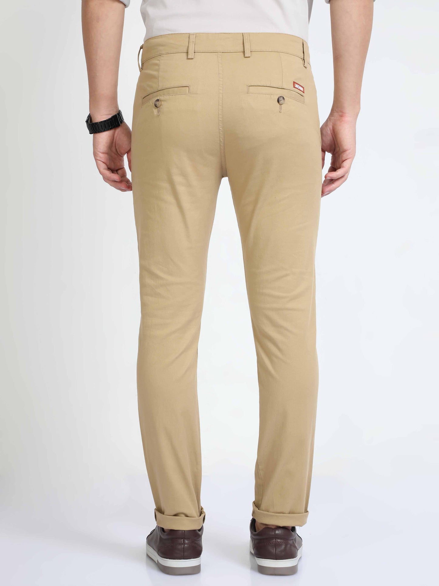 Daron Mens Beige Chino Pants