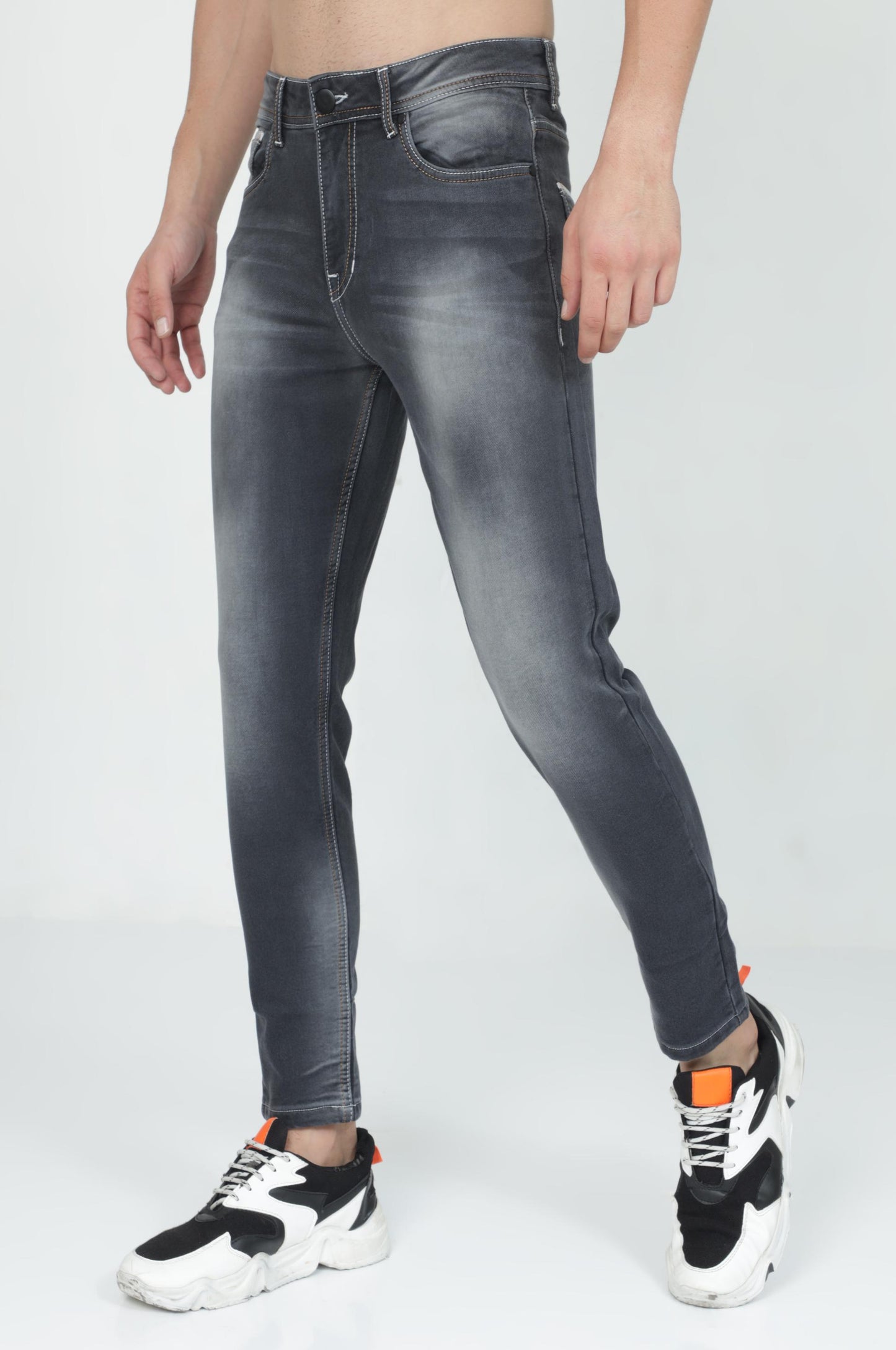 Ash Black Jeans for Men