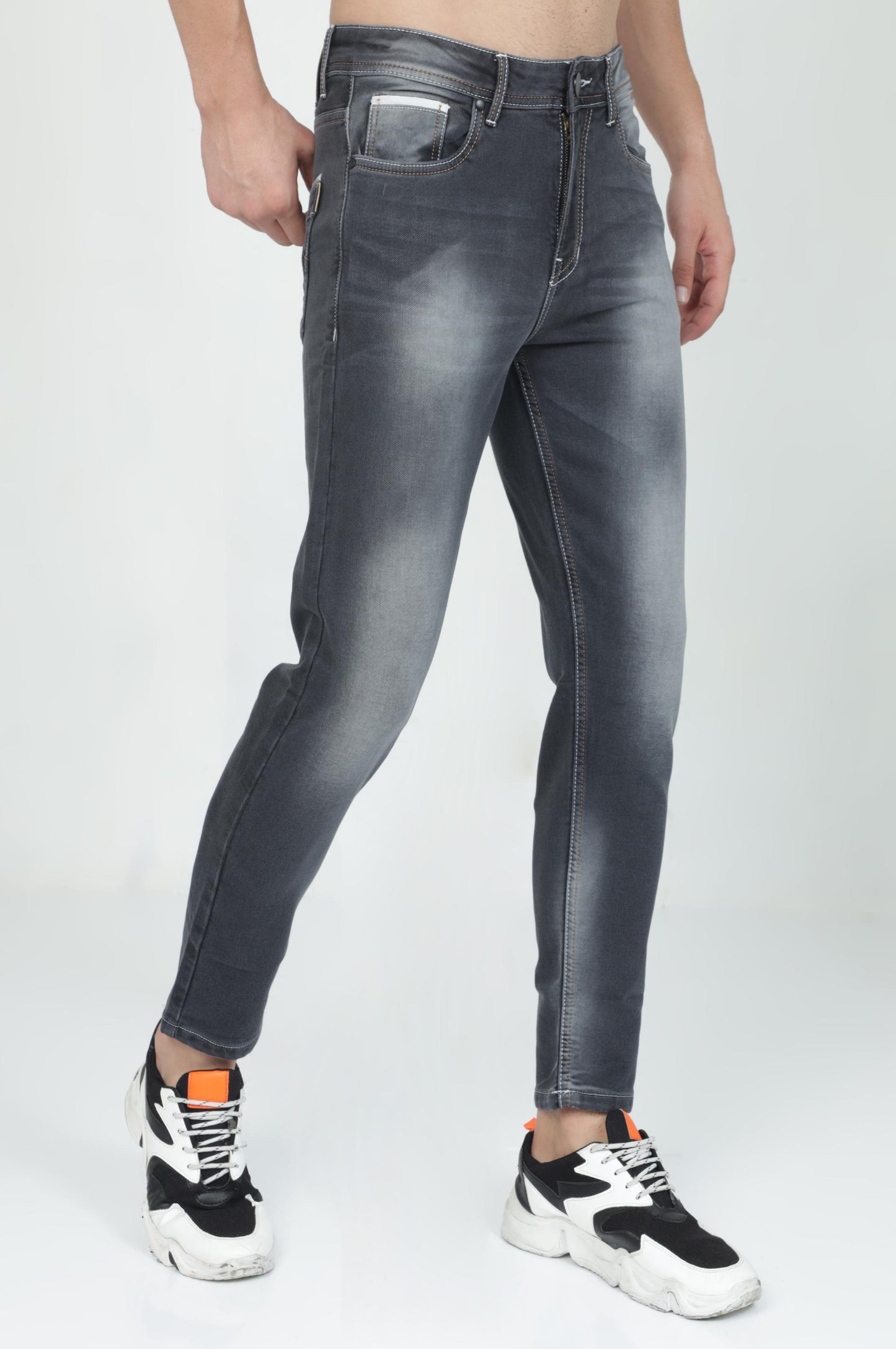 Ash Black Jeans for Men