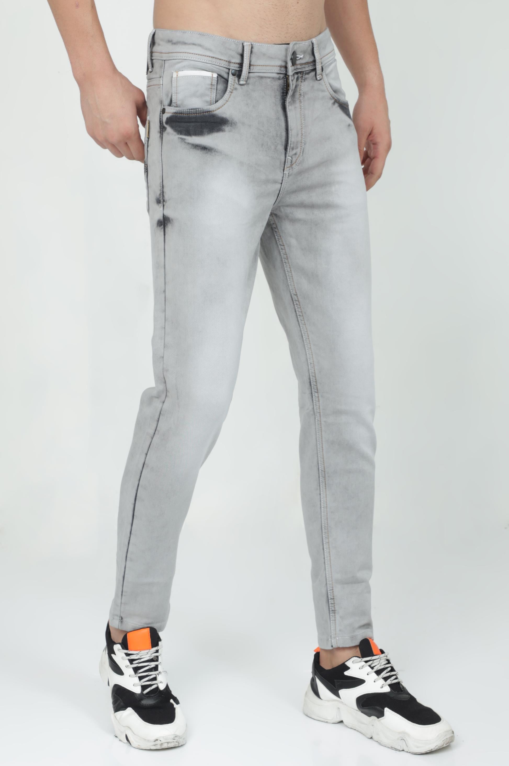 Light Grey Jeans for Men