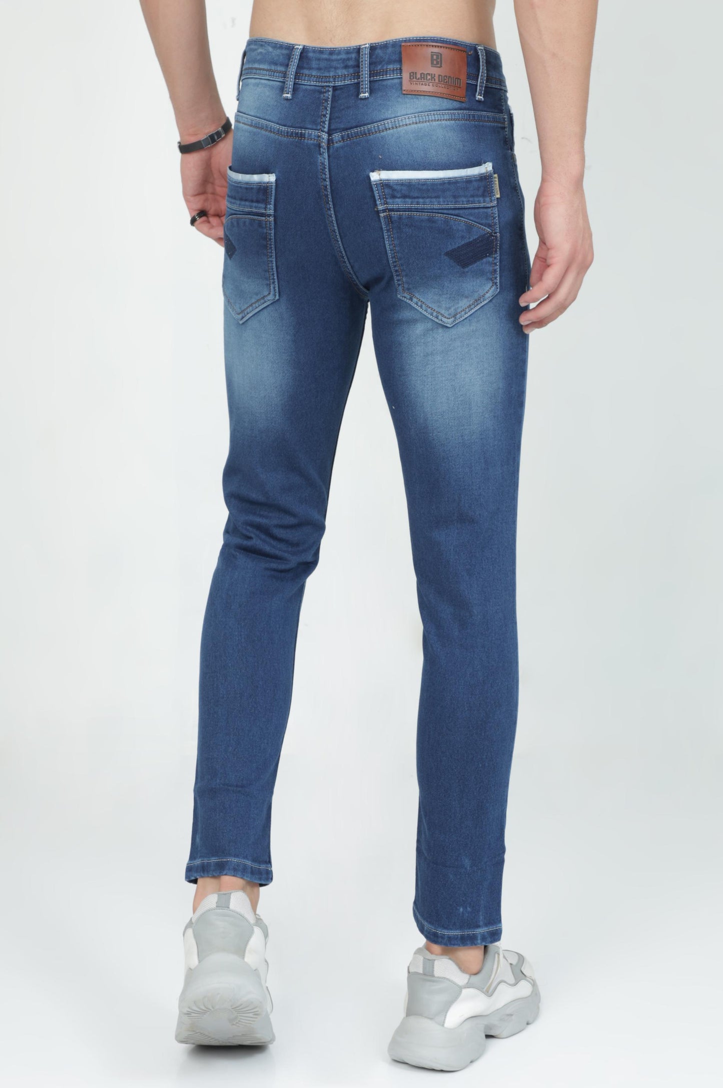 Slim Fit Blue Jeans 
