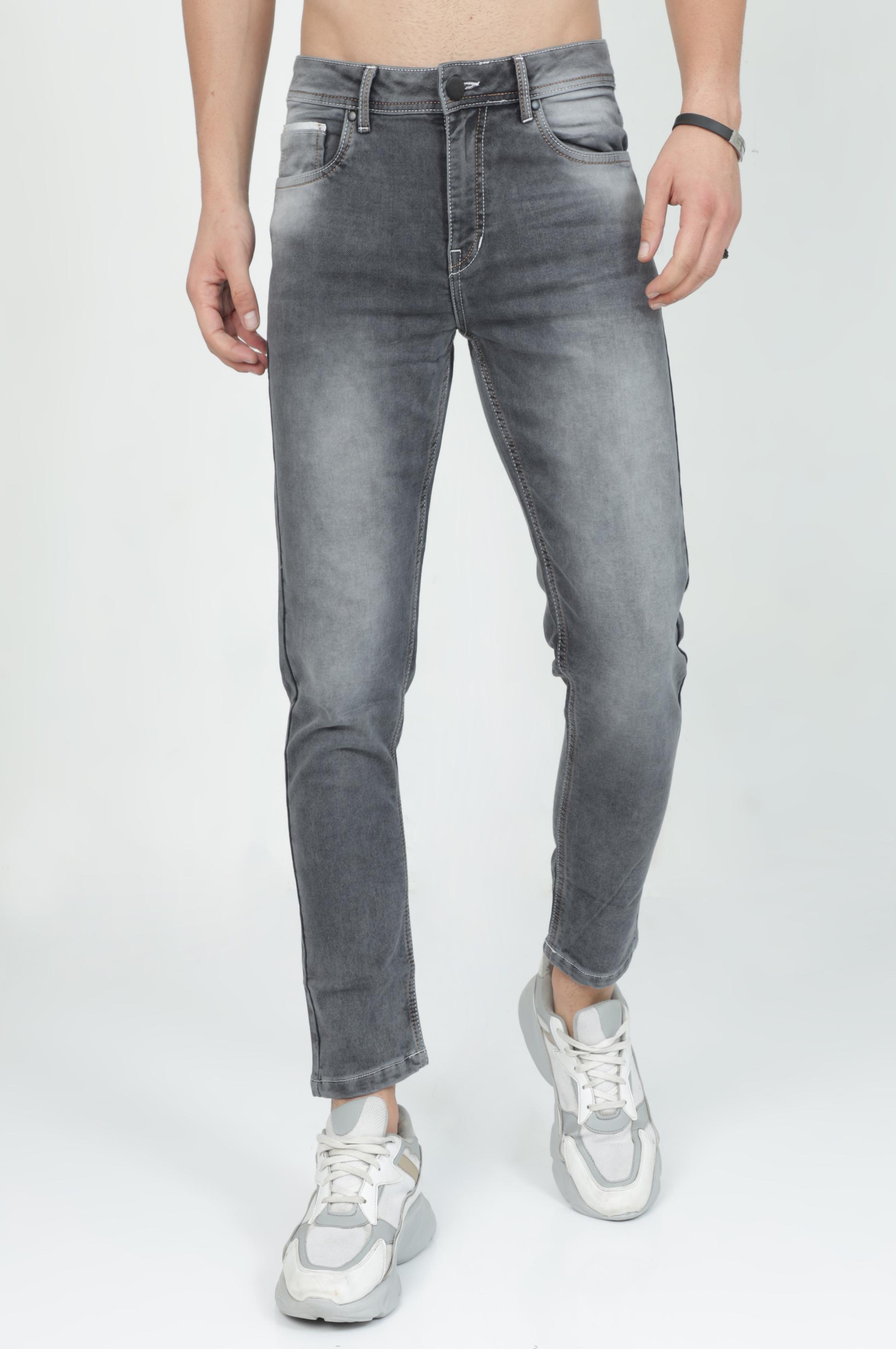 Light Grey Jeans Mens 