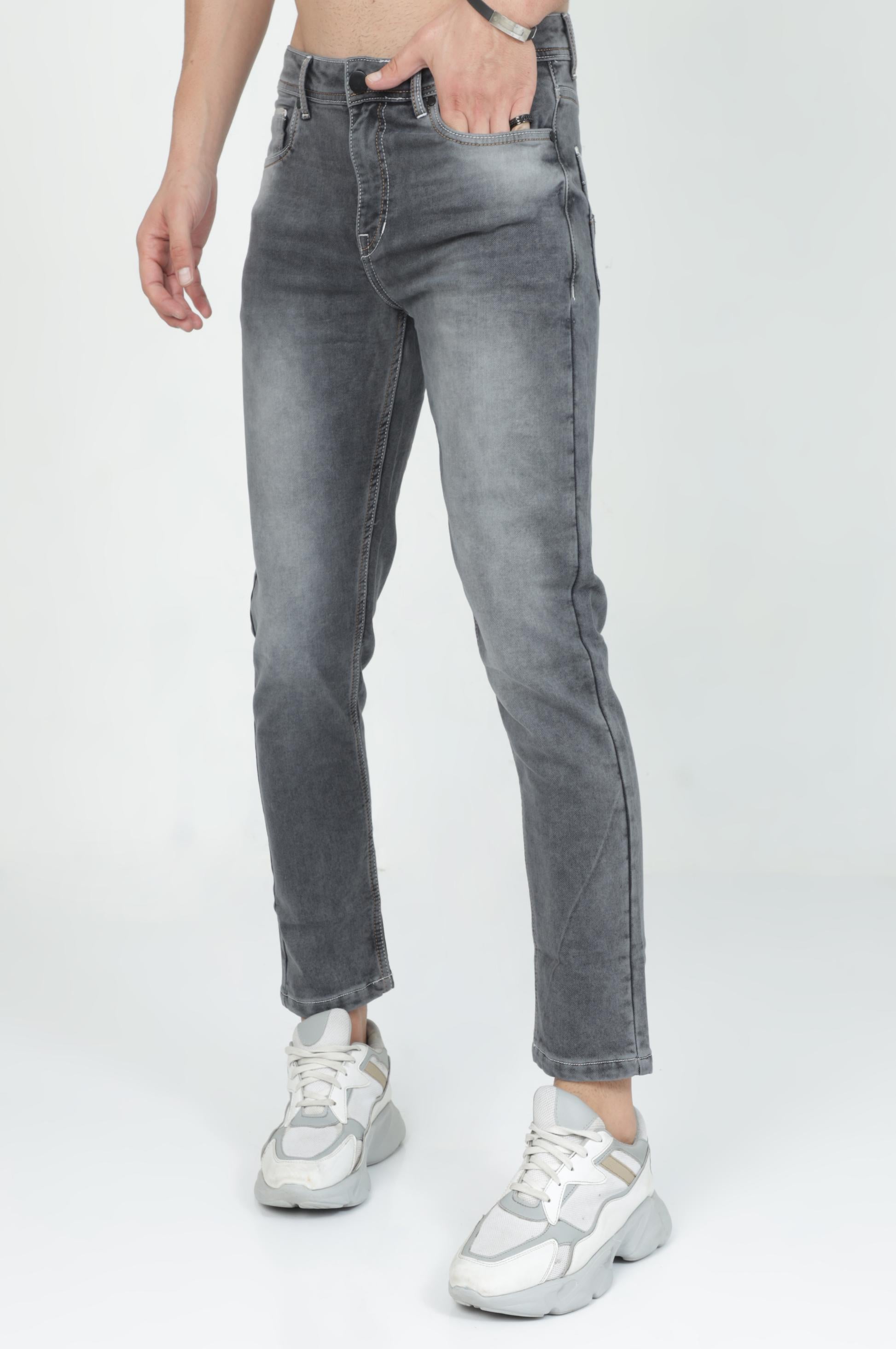 Light Grey Jeans Mens 