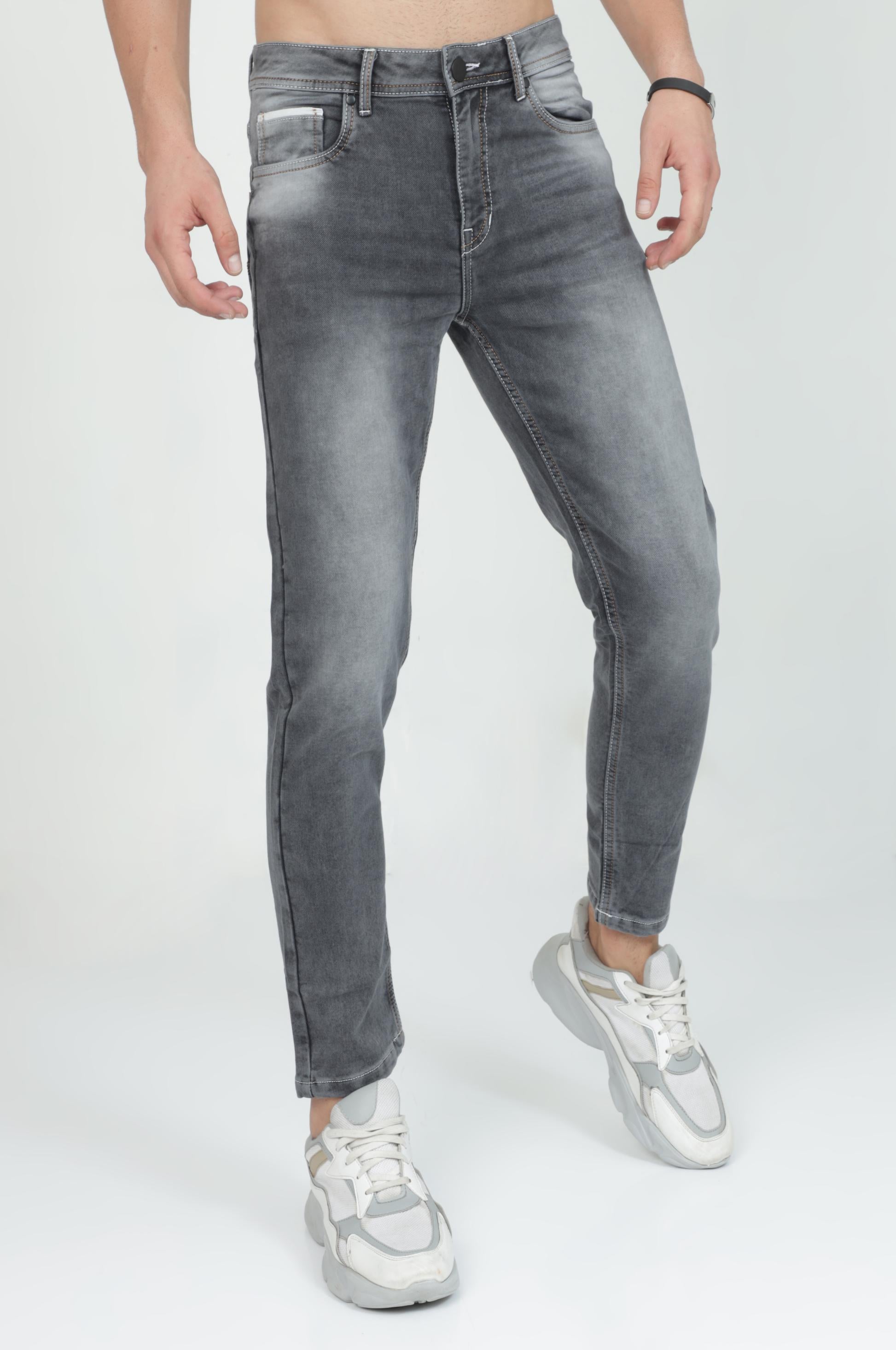 Light Grey Jeans Mens 