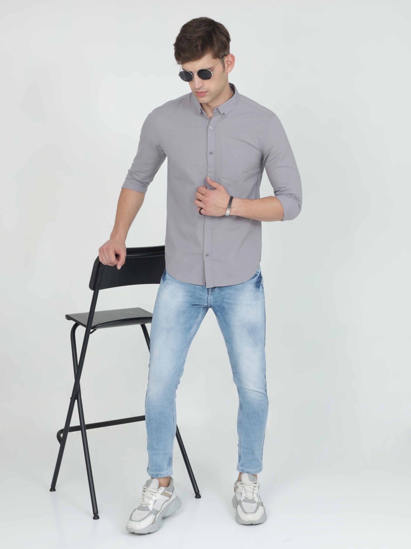  Grey Shirt for Men 