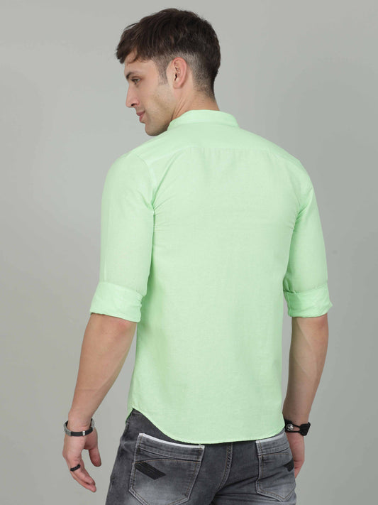  Plain Light Green Shirt