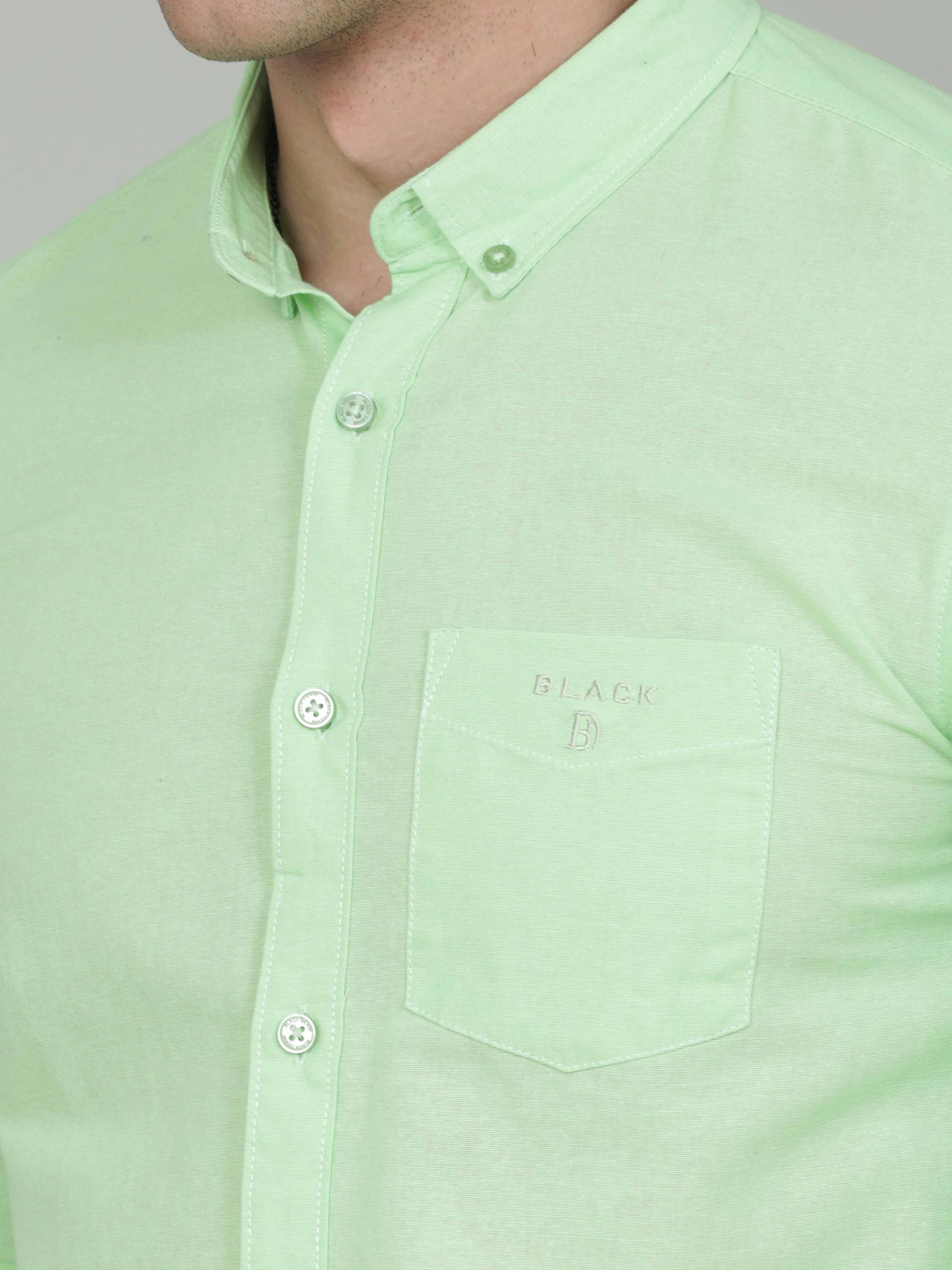  Plain Light Green Shirt